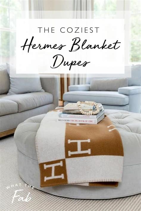 hermes throw blanket|best hermes blanket dupe.